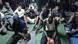 African migrants on a container ship in Misrata, Libya African migrants on a container ship in Misrata, Libya