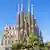 Exterior of Barcelona's Sagrada Familia cathedral