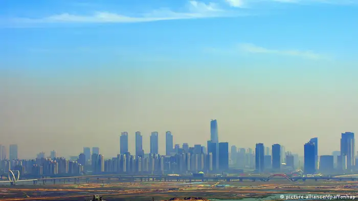 Songdo skyline (picture-alliance/dpa/Yonhap)
