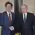 Singapur: Minister Shinzo Abe und Präsident Wladimir Putin