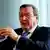 Deutschland, Berlin: Altkanzler Gerhard Schröder gibt ein Interview