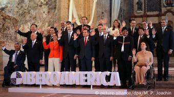 Cumbre Iberoamericana en Antigua, Guatemala, noviembre de 2018