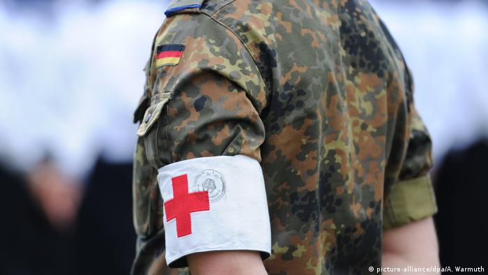 Photo of German army medic