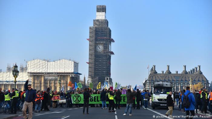 Climate Activists Protest In London