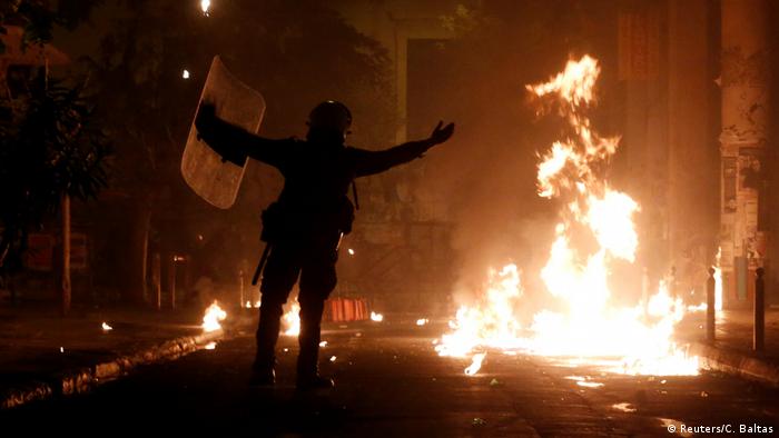 Griechenland Mindestens 12.000 Menschen gedenken in Athen der Studentenrevolte von 1973