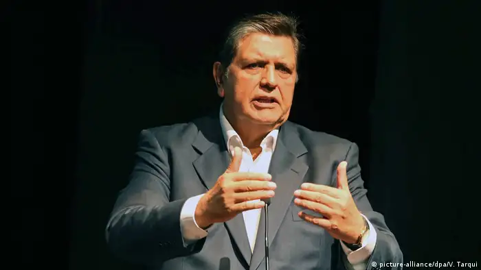 Peru Ex-Präsident Alan Garcia
