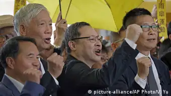 Hongkong Mitbegründer der demokratischen Kampagne Occupy Central vor Gericht