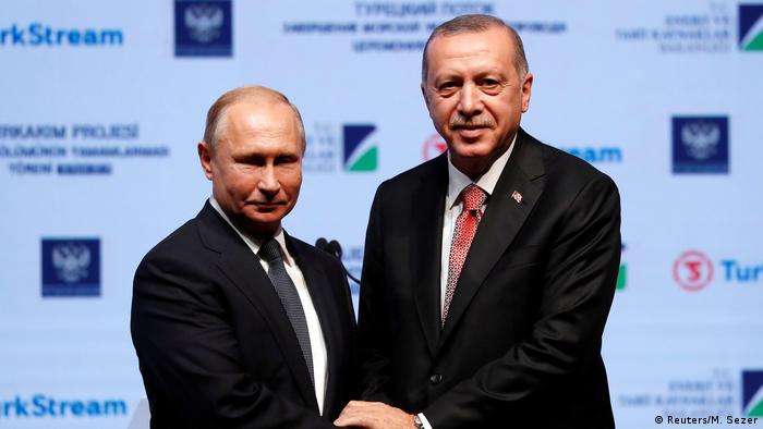 Putin und Erdogan Eröffnung TurkStream