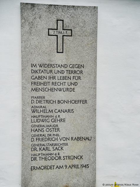 Dietrich Bonhoeffer Pfarrer Widerstand Nationalsozialismus