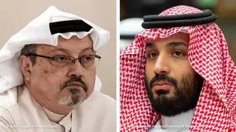Bildkombo Saudi-Arabien | Jamal Khashoggi & Mohammed bin Salman