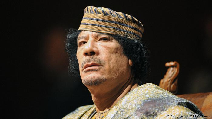 Muammar al-Gaddafi (Getty Images/AFP/C. Simon)