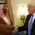 Trump y el príncipe heredero saudí, Mohammad bin Salman.
