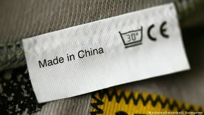 Schild - Made in China