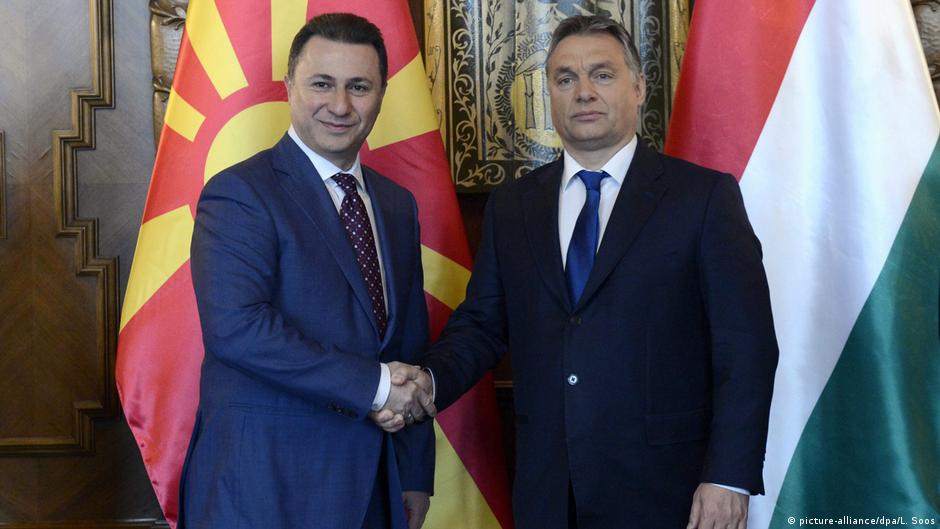 Nikola Gruevski i Viktor Orban 2015. u Budimpešti