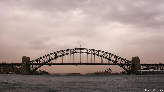 Australien Sandsturm über Sydney