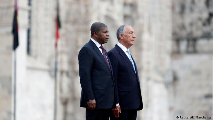 João Lourenço, Presidente de Angola, e Marcelo Rebelo de Sousa, Presidente de Portugal