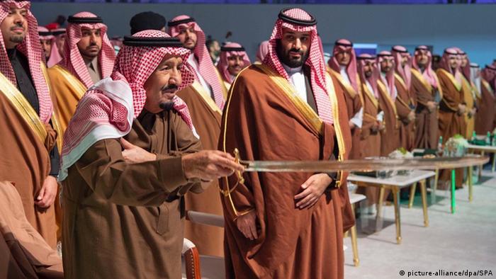 Saudi-Arabien König Salman bin Abdulaziz Al Saud & Kronprinz Mohammed bin Salman