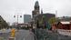 Workers install a barricade around Breitscheidplatz Workers install a barricade around Breitscheidplatz