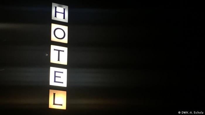 Deutschland Wolgast Hotelschild