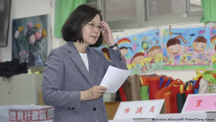 Taiwan Kommunalwahlen in Taipei | Präsidentin Tsai Ing-Wen