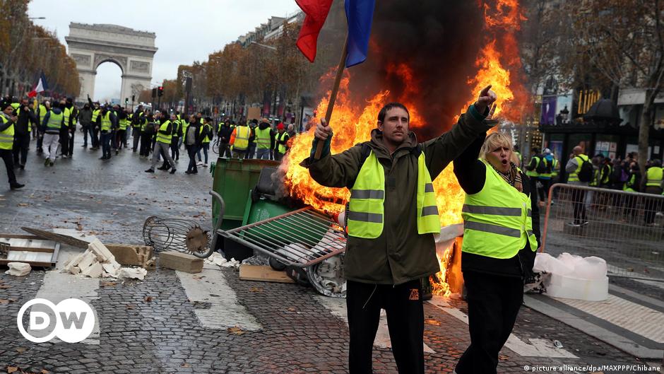vergroting Verbeteren Verplaatsbaar Clashes in Paris as Macron shames protesters – DW – 11/25/2018