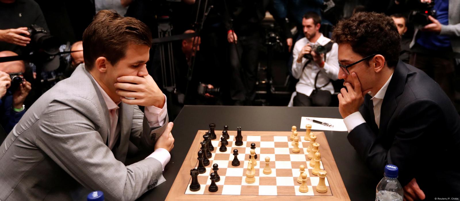 Caruana to meet Carlsen in the Quarterfinals of the Chessable