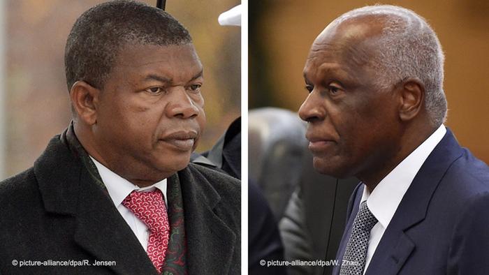 Bildkombo Angola - Joao Manuel Goncalves Lourenco und Jose Eduardo Dos Santos