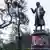 Vandalized statue of Immanuel Kant