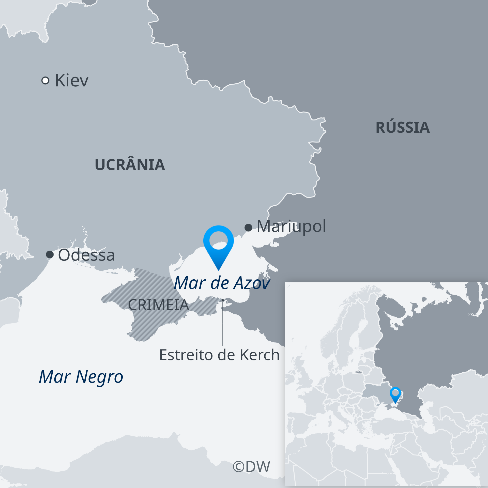 Entenda A Atual Crise Entre Ucrania E Russia Dw 27 11 2018