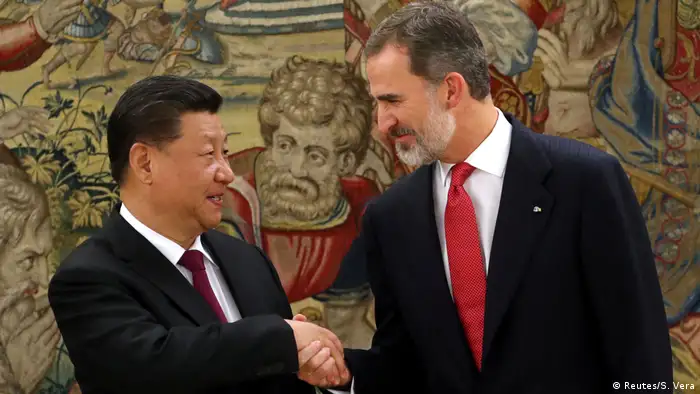 China Präsident Xi Jinping zu Besuch in Spanien