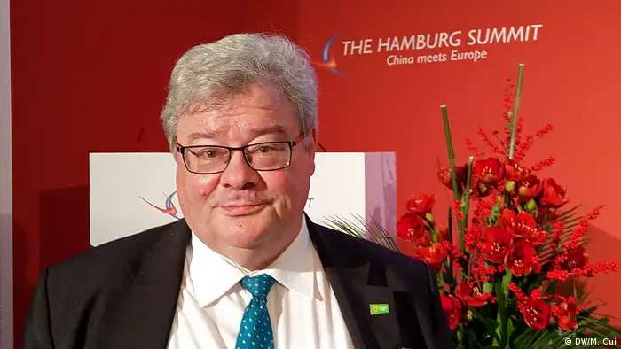 Hamburg-Summit China-Meets-Europe Reinhard Bütikofer