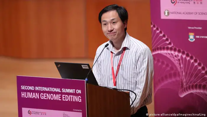 Hong Kong - He Jiankui - Wissenschaftler der ersten Genmanipulierten Babies