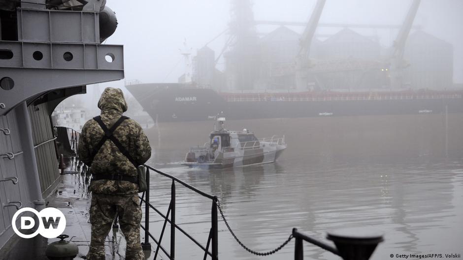 Ukraine-Krieg: Handelsschiffe sitzen fest