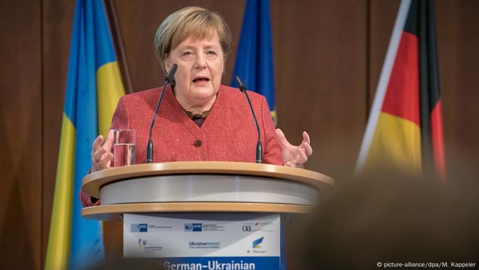 Berlin Kanzlerin Merkel bei Deutsch-Ukrainisches Wirtschaftsforum