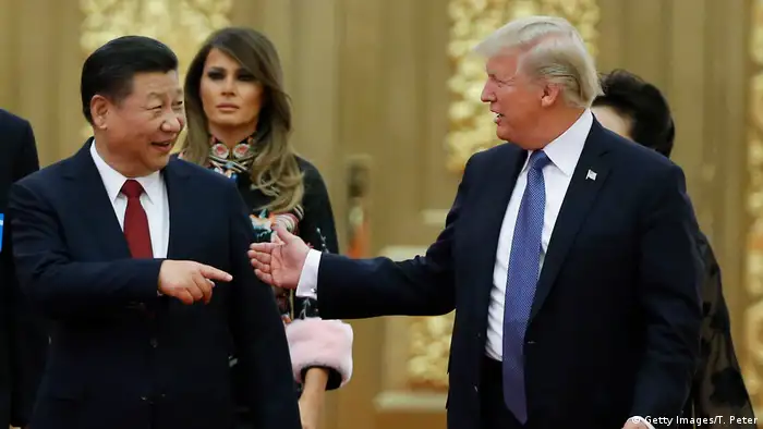 Presidente Xi Jinping recebe Trump na China em novembro de 2018