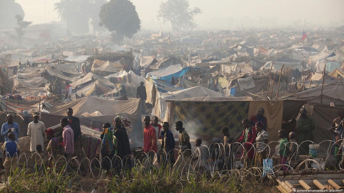 Zentralafrikanische Republik Flüchtlingslager