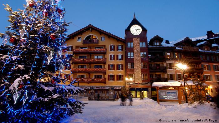 Skiresort Arc 1950 во французских Альпах