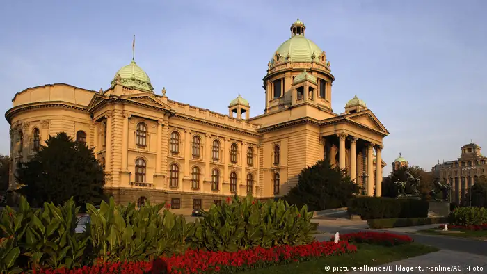 The Serbian Parliament, Belgrade