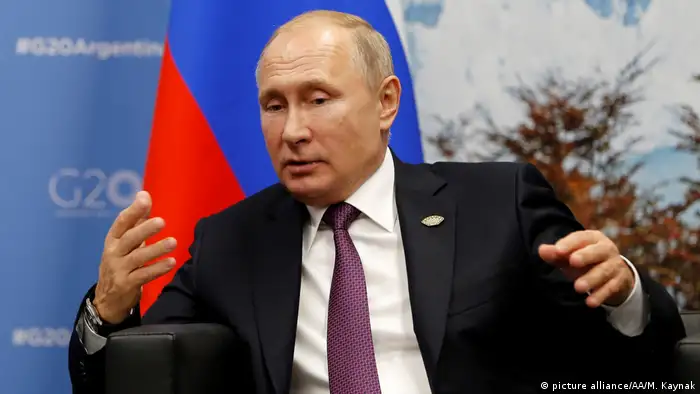 Argentinien G20 Gipfel - Russischer Präsdient Putin