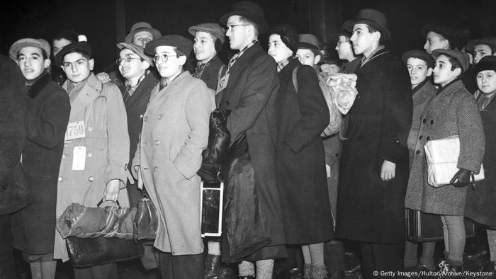 Großbritannien London Kindertransporte nach Liverpool Station