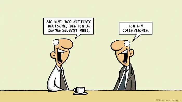 Euromaxx Comic from Fernandez Verstehen Sie Deutsch?