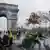 Frankreich Protest Vandalismus Arc de Triomphe