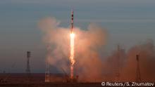 Drei Raumfahrer an ISS angekommen