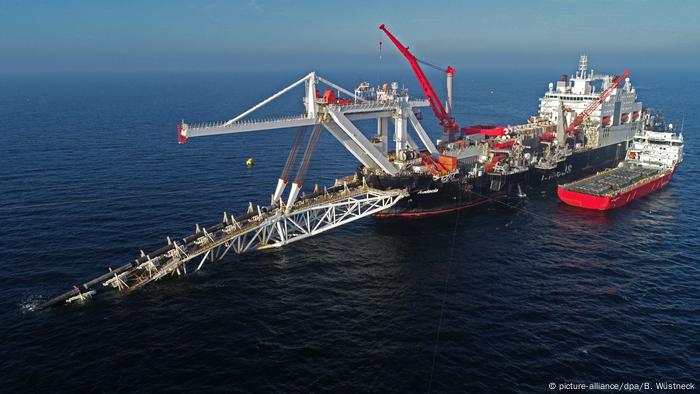 Símbolo de viejos temores: la construcción del gasoducto Nord Stream 2 en el Mar Báltico.