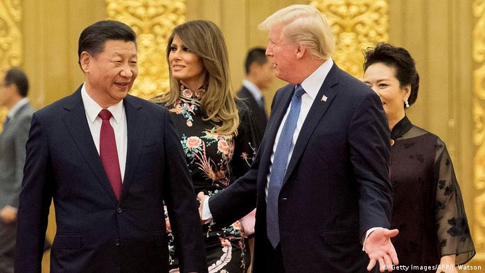 China Präsident Xi Jinping und US-Präsident Donald Trump