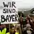 Bayer employees protesting