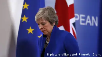 Brüssel EU Brexit Abkoomen Theresa May
