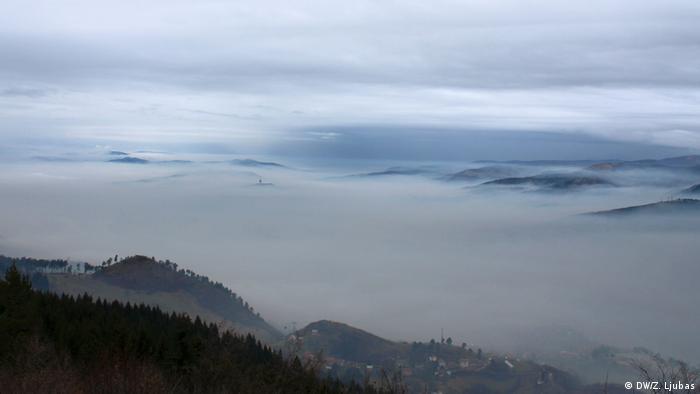 Bosnien und Herzegowina Smog in Sarajevo