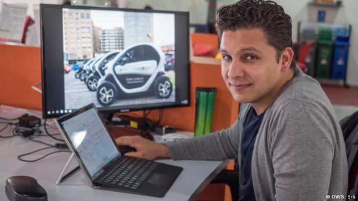 Mauricio Guzman - Gründer des Start Ups Emobi Carsharing