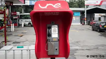 Telefonzelle in Medellín